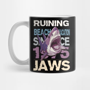 GREAT WHITE SHARK，JAWS BITE T-SHIRT 03 Mug